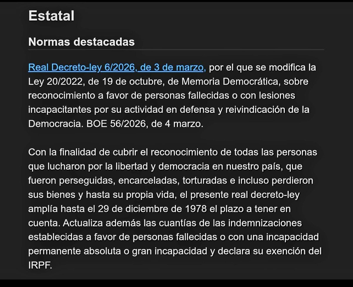 En la categoría de «defensores de la libertad y la democracia» entra toda la patulea de asesinos que integraban las chekas de la PSOE, UGT, PCE, CNT y el resto de organizaciones del Frente Popular, los autores de los asesinatos de la retagiardia 👇🏻