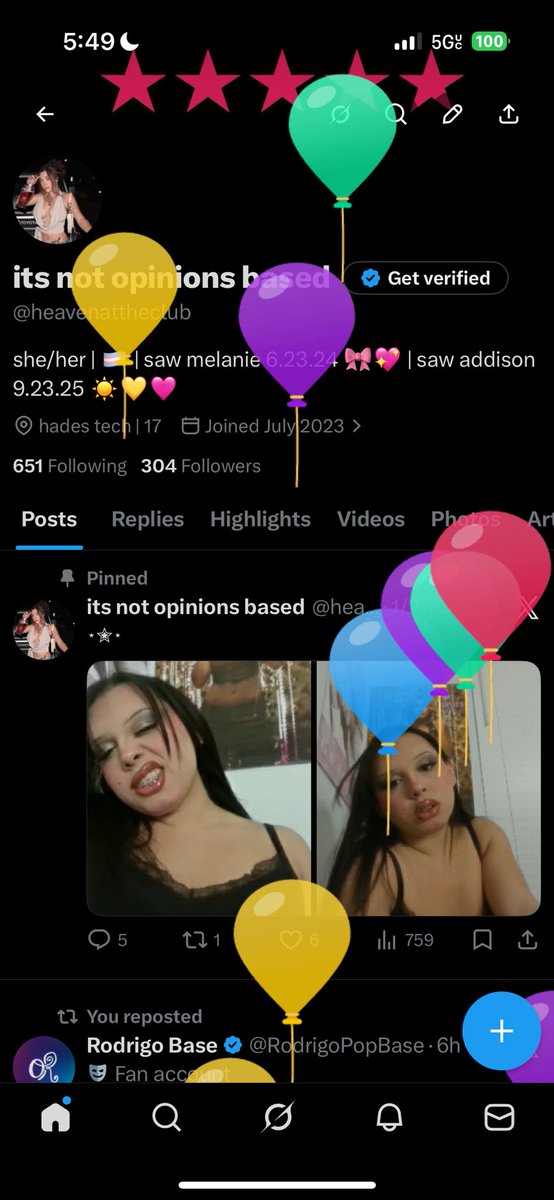 its not opinions based tweet media