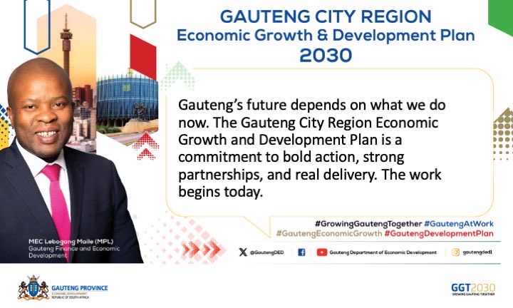 Gauteng Department of Economic Development tweet media