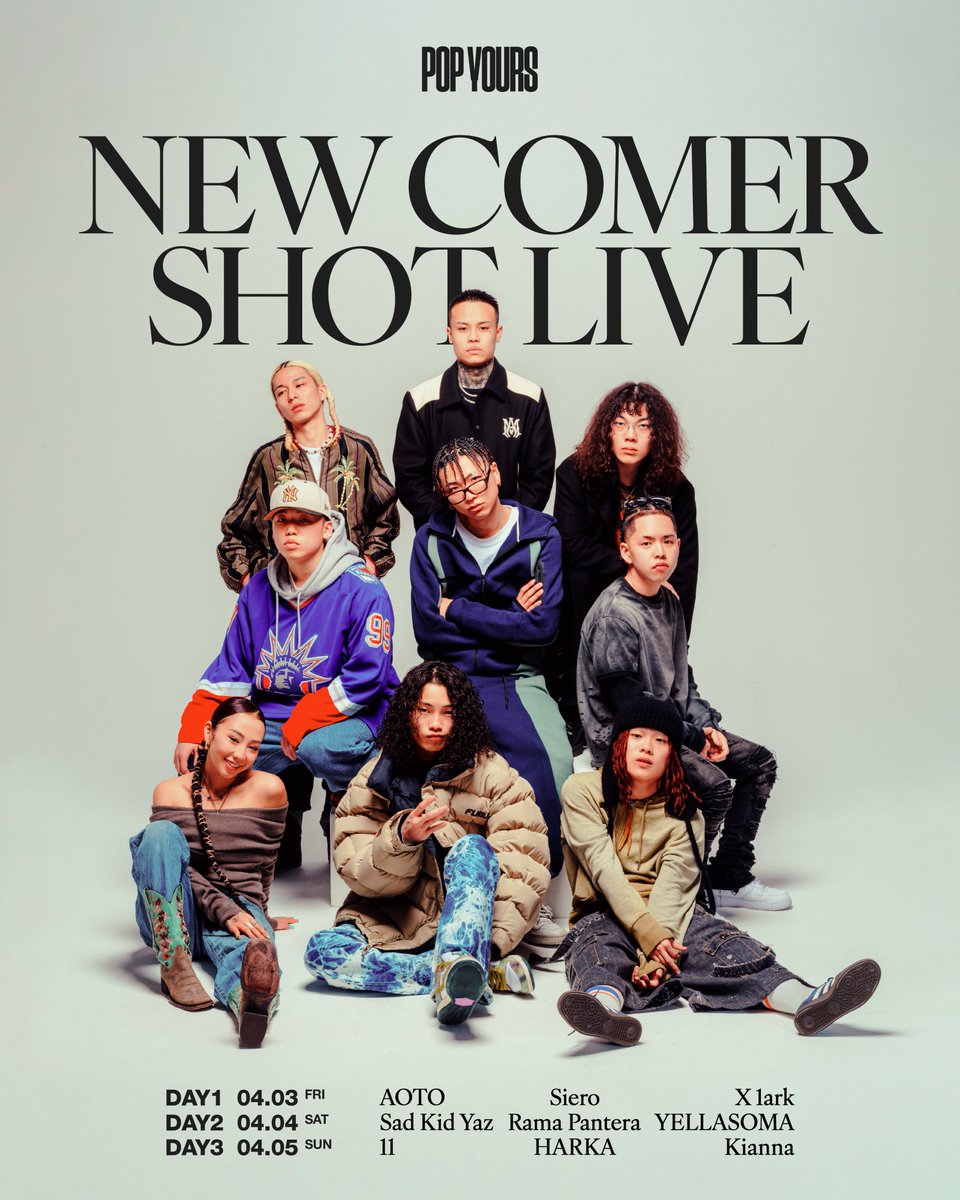 POP YOURS tweet media