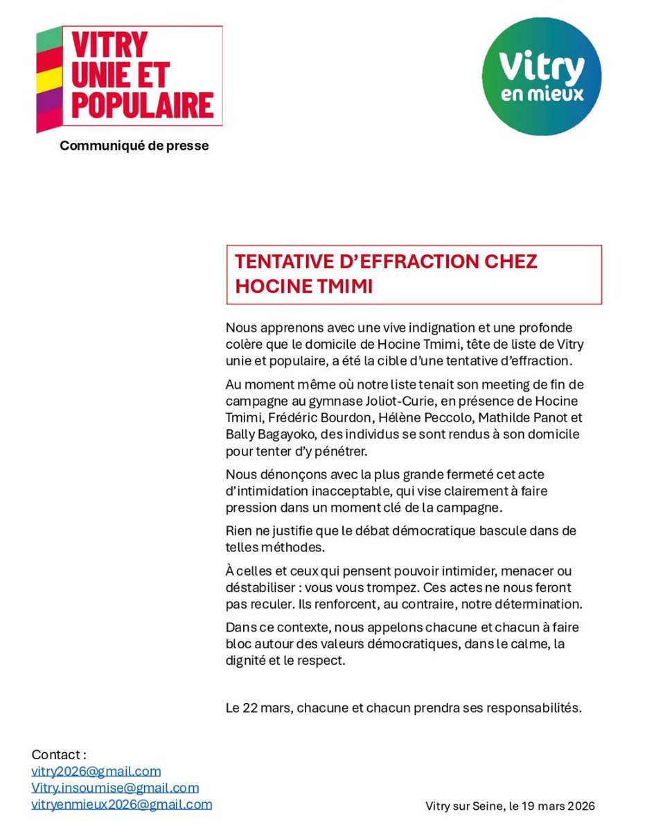 Mathilde Panot tweet media