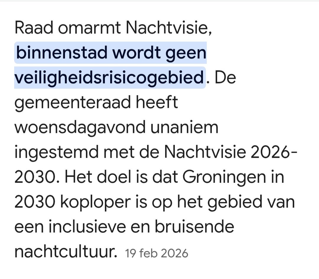snoes64's tweet photo. @POL_Groningen Dankzij de Raad van Groningen,mogen jullie niet preventief fouilleren.
Stelletje stumpers die in sprookjes geloven. https://t.co/MnDQlFcEmf