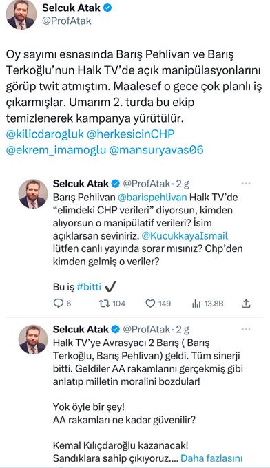 Doc Dr Selcuk Atak tweet media