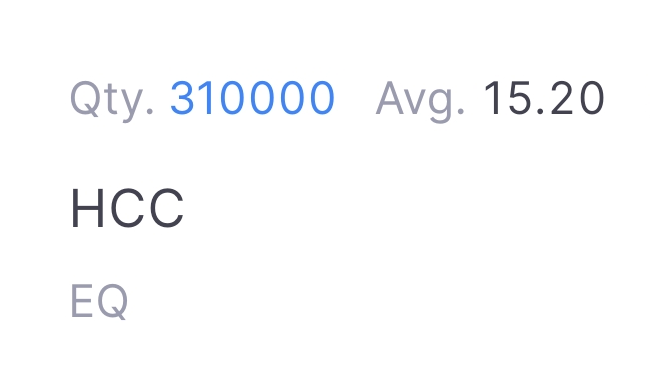 csbirju's tweet image. Bought #HCC