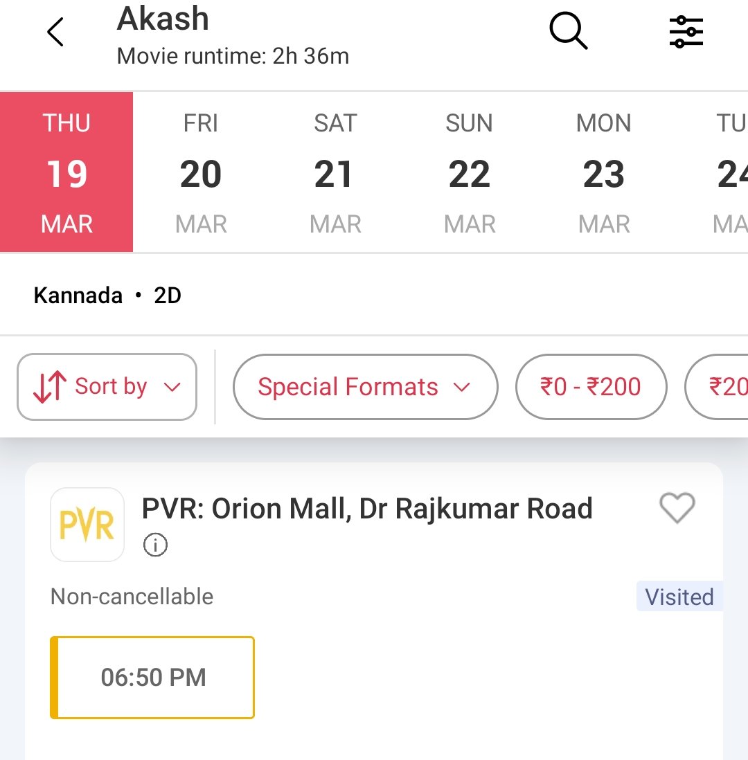 3FF on 7th day for re release film🔥. He is proving again and again that greatest crowd puller actor of this generation. If movie has another 3-4 shows, that could have also registered FF. Darling of family audience 🫶❤️.
#DrPuneethRajkumar #AkashReRelease