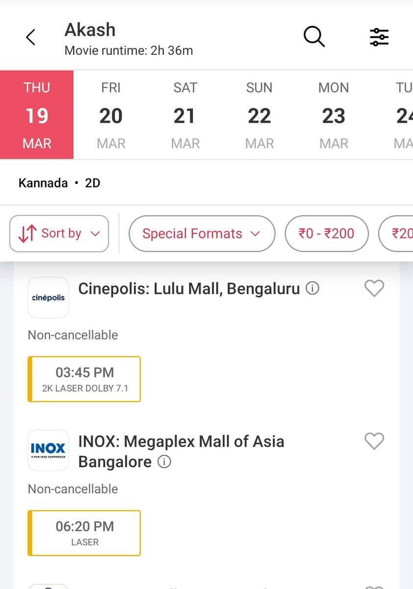 VijayAppu29's tweet photo. 3FF on 7th day for re release film🔥. He is proving again and again that greatest crowd puller actor of this generation. If movie has another 3-4 shows, that could have also registered FF. Darling of family audience 🫶❤️.
#DrPuneethRajkumar #AkashReRelease https://t.co/c2hiRt04Bp