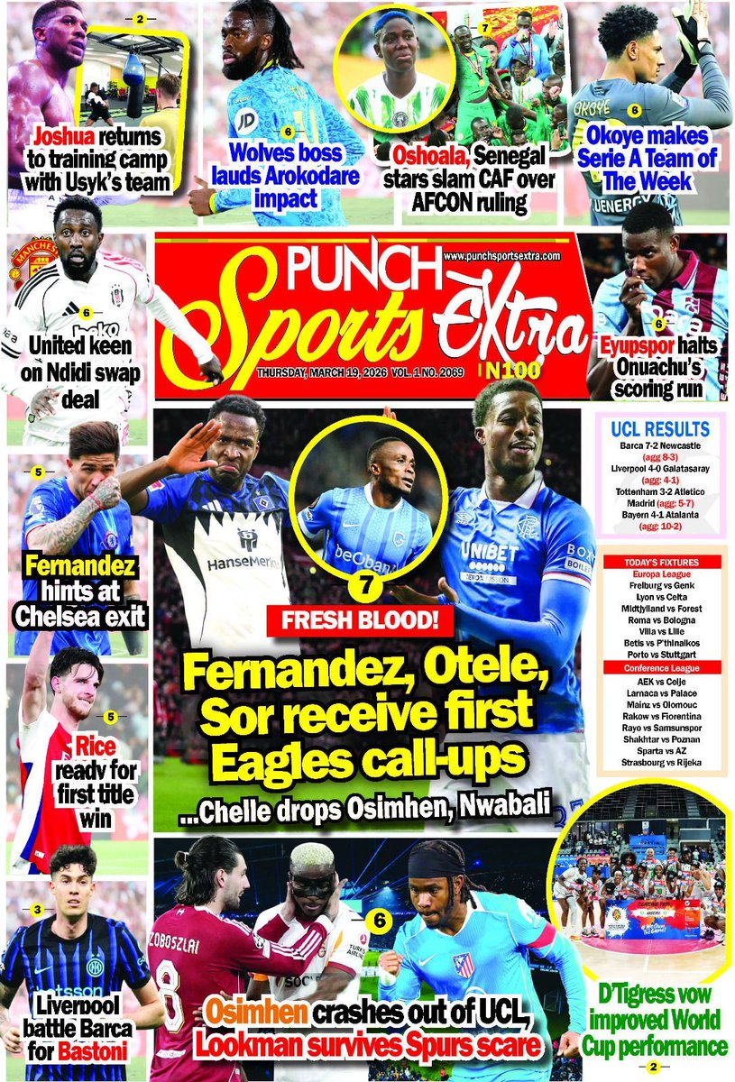 Standard Nigeria🌍🌎🗞️🗞️ tweet media