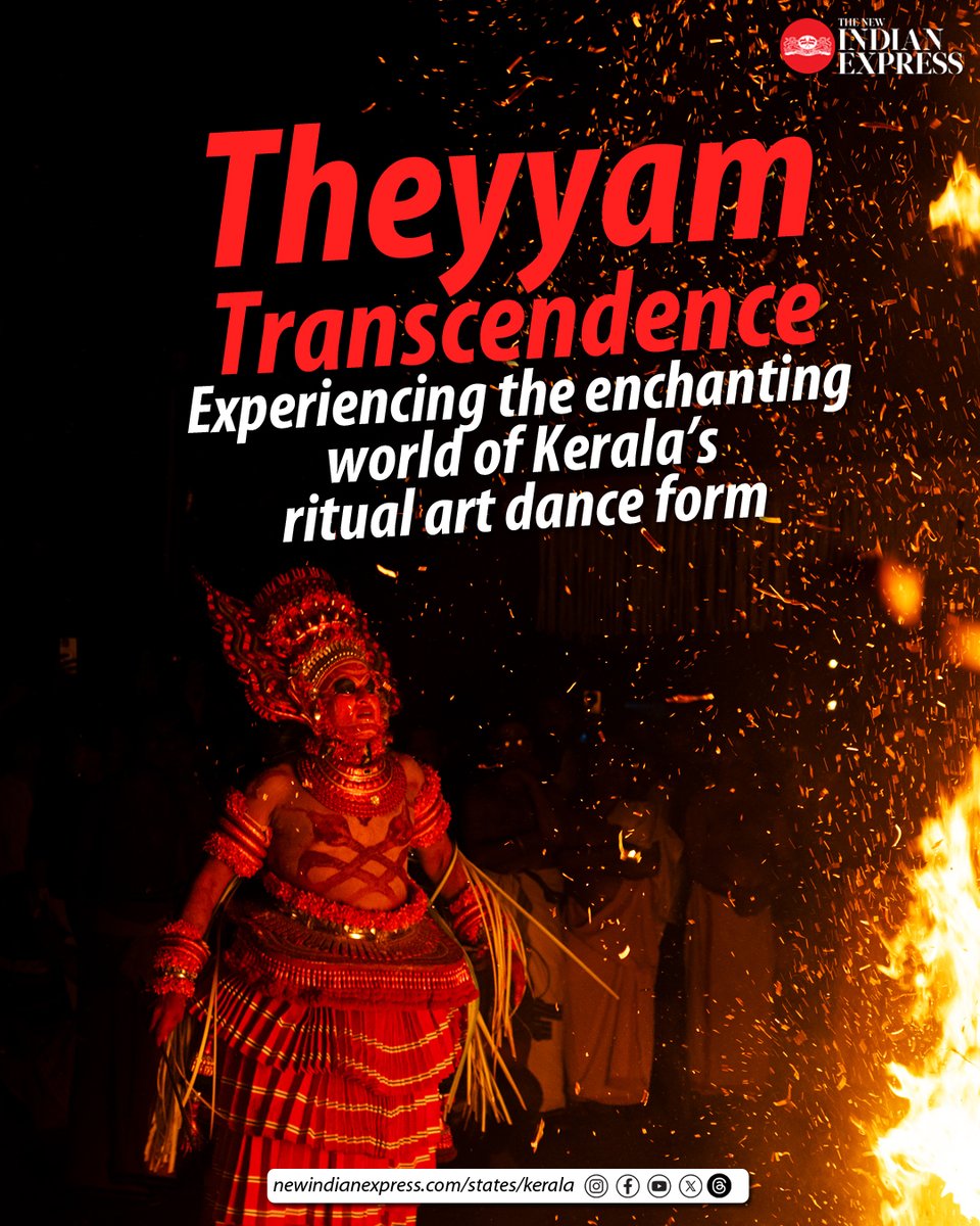 xpresskerala's tweet photo. Over the past couple of years, Theyyam has been part of mainstream conversation, thanks to social media. And Kantara, of course. The ancient ritual form felt closer than ever.

🔗https://t.co/VnnfY8skfI

✍️@AmrithaMJ, 📸Alwin Biju Mathew https://t.co/uj4rNFv87d