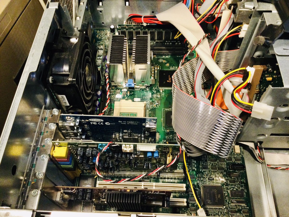 Time to give this system a second processor. Pentium III power! Windows ...