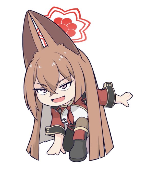 耳を構える朱城ルミさんです