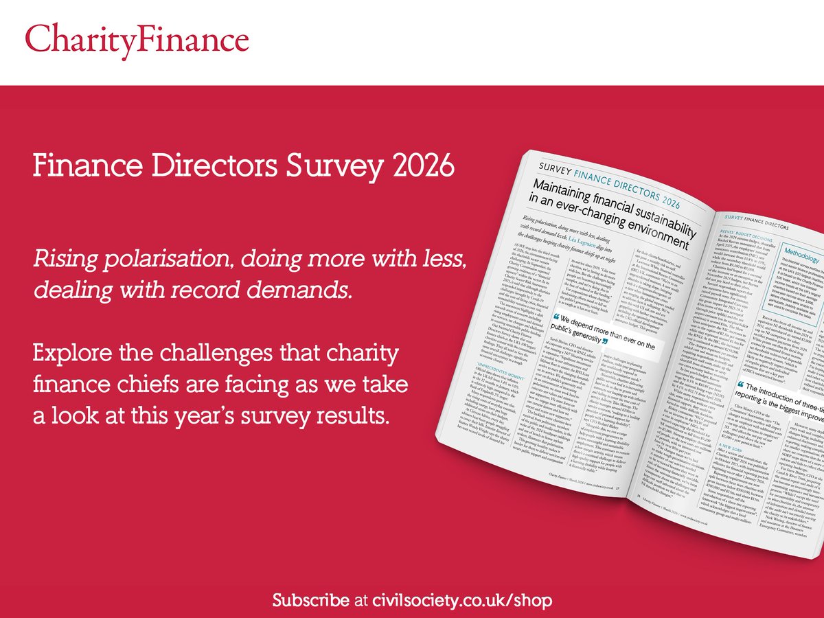 Charity Finance tweet media