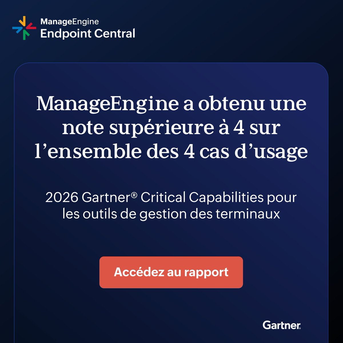 ManageEngine France tweet media