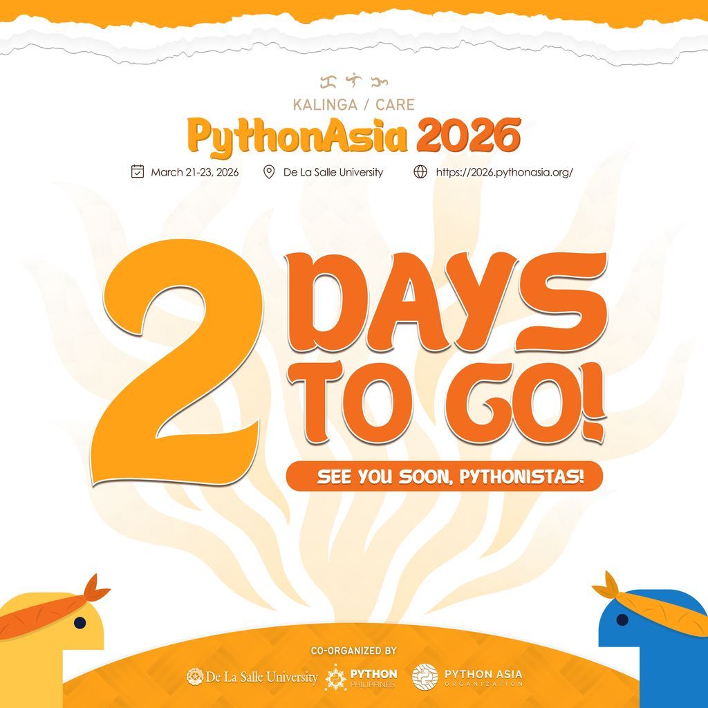 PyCon Philippines tweet media