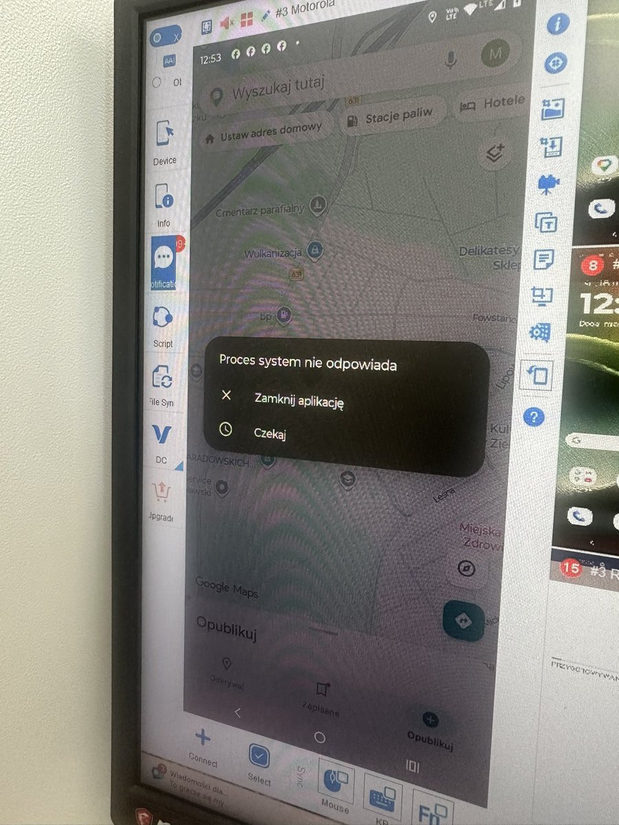 Padnięty tweet media