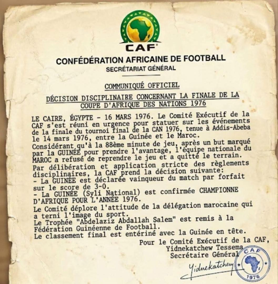 BerthierAce's tweet photo. LA  VAR  CAF

La force des archives.
#CAFOut https://t.co/yYPkTRZKfk