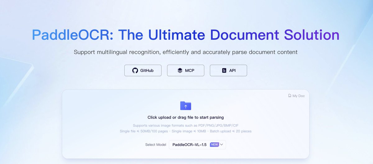 PaddlePaddle tweet media