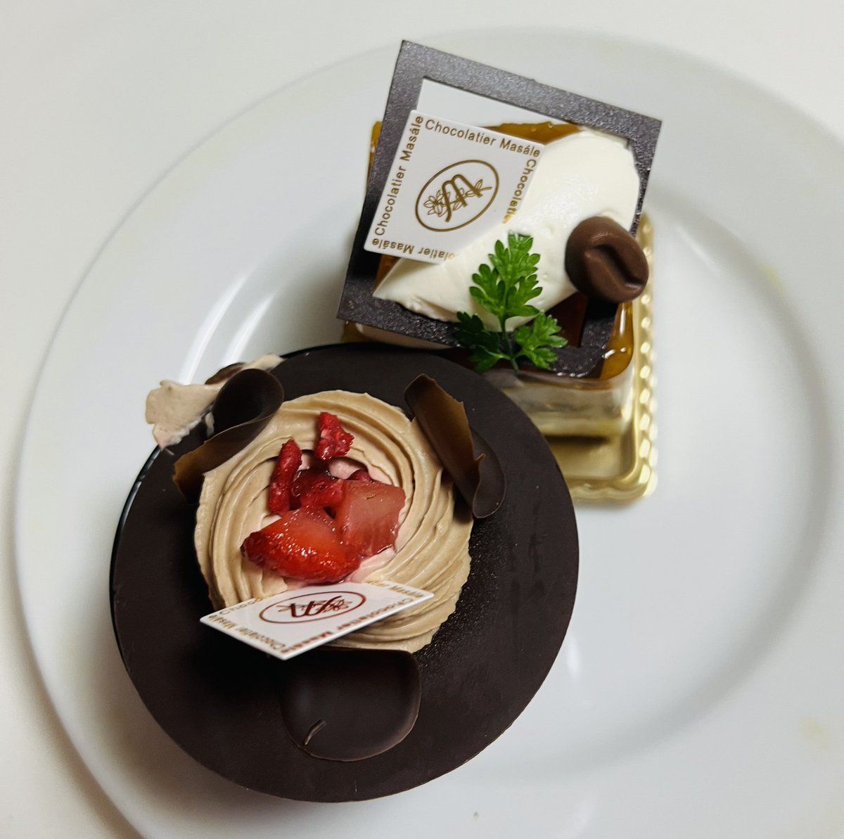 A0Hl1's tweet photo. 久しぶりに、マサールケーキ❣️

美味しい😋 https://t.co/4B9ic6DynC