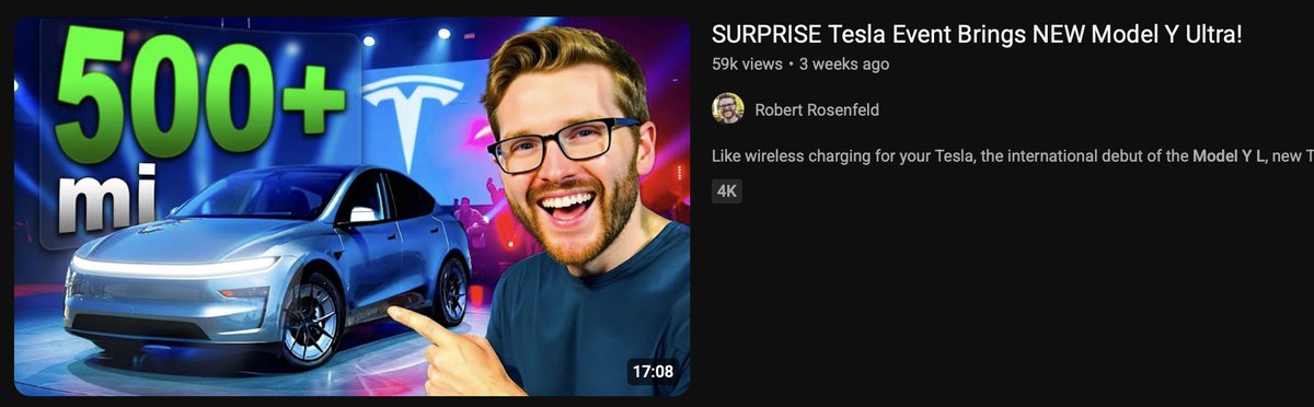 Ryan's Model Y tweet media