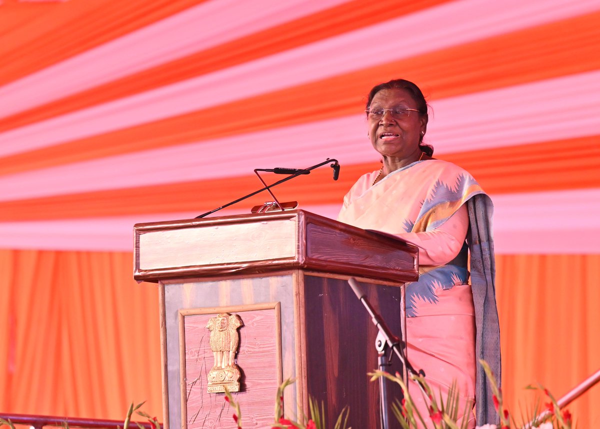 President of India tweet media