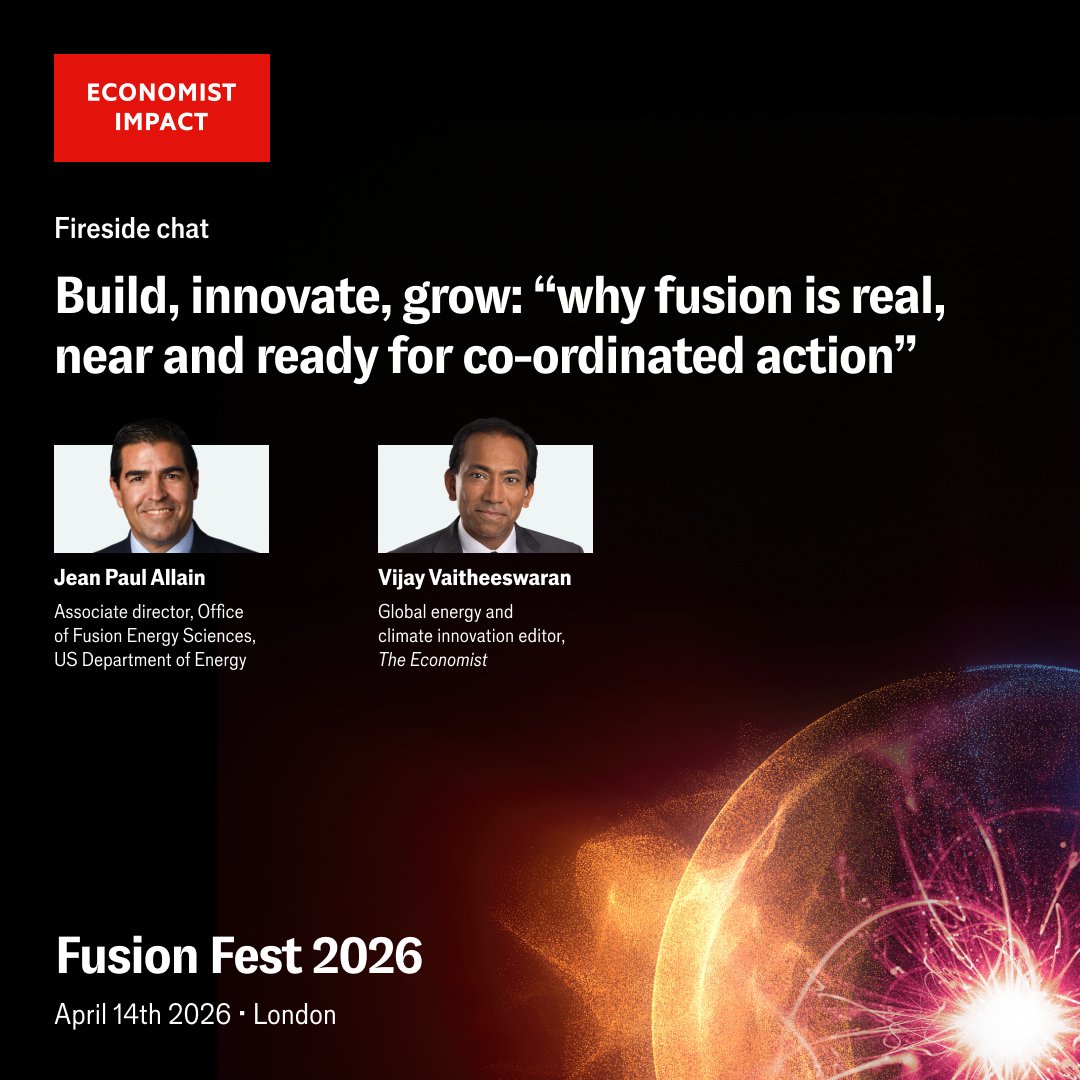 Economist Impact events tweet media