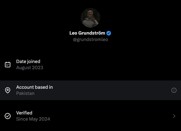 Leo Grundström tweet media