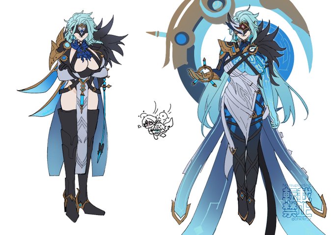 爆乳博士今昔 (女体化)