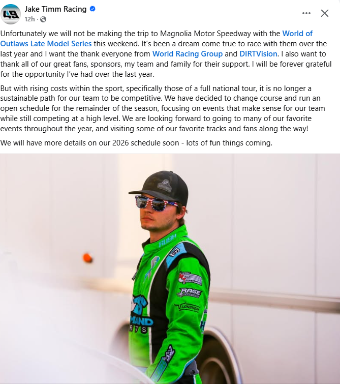 John Trent Racing tweet media