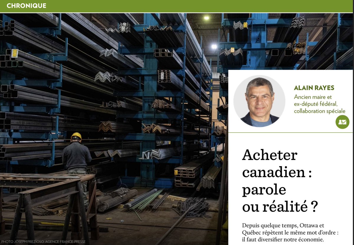 Alain Rayes tweet media