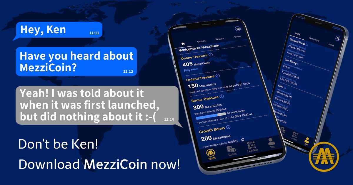 MezziCoin's tweet image. A digital asset without all that complicated blockchain shizzle.

#GeoCoin #DontBeKen