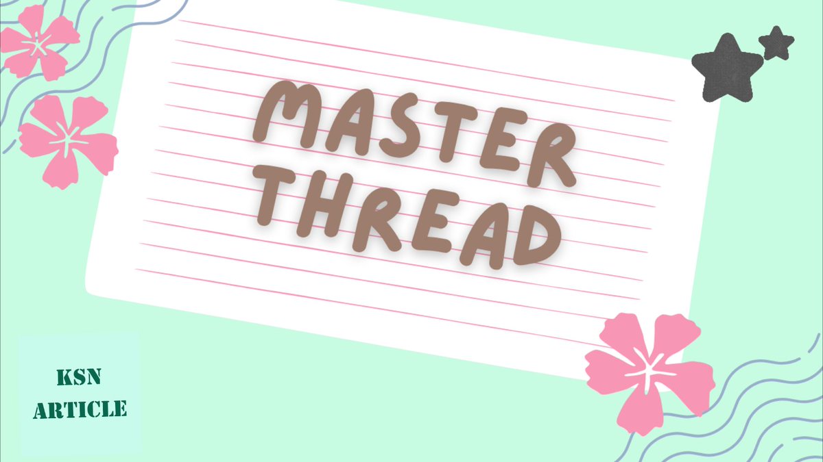 Kim Sunoo Article tweet media