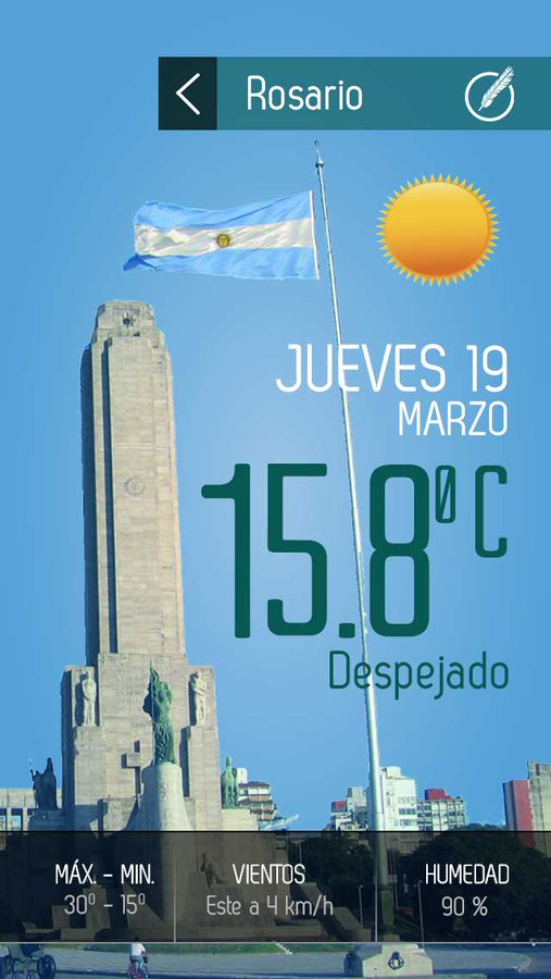 Villa Gobernador Gálvez, Santa Fe
El tiempo actual
8:04 AM
📷 15 °C Soleado, Sensación térmica 15 °