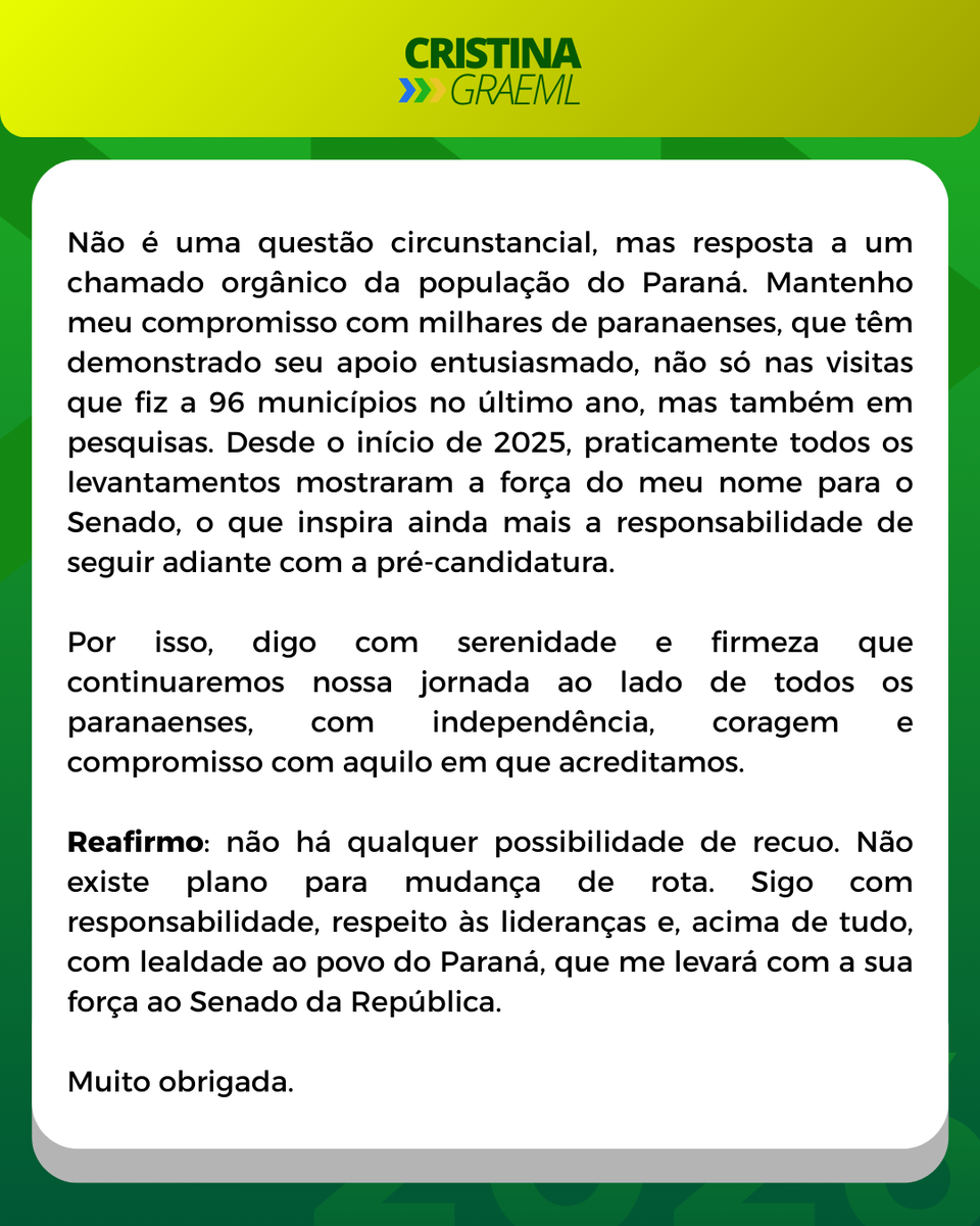 Cristina Graeml tweet media