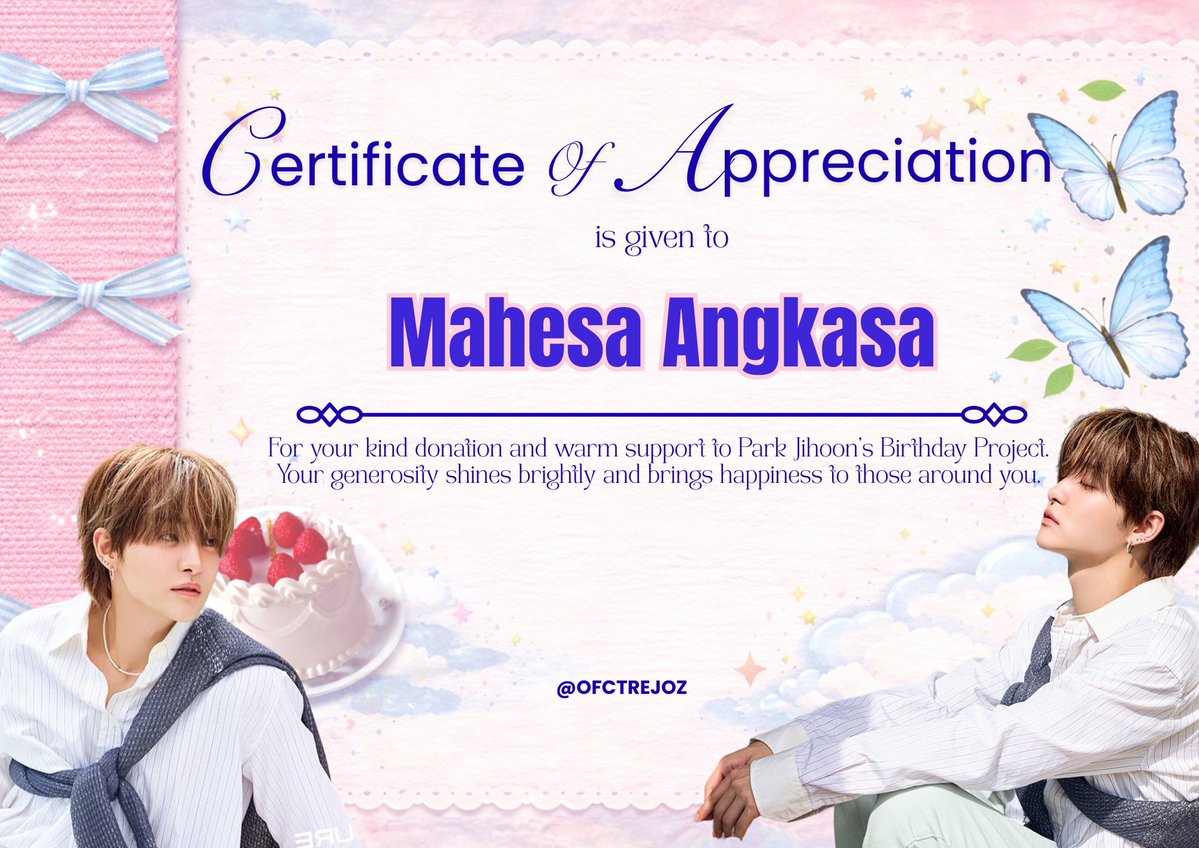 TREJOZ ! #LuckiestforJihoon 🍀 tweet media