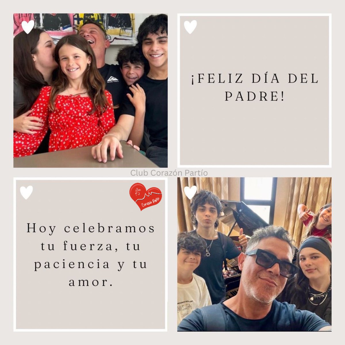 CorazonPartioOF's tweet photo. Hoy es Día del Padre. 🇪🇸

Feliz día, Ale… porque
ser artista llena escenarios,
pero ser un buen padre llena la vida.

Tu música nos emociona…
pero tu corazón de papá nos inspira aún más. ❤️

Feliz Día del Padre, @AlejandroSanz . ❤️ https://t.co/XIx3jWDsKr