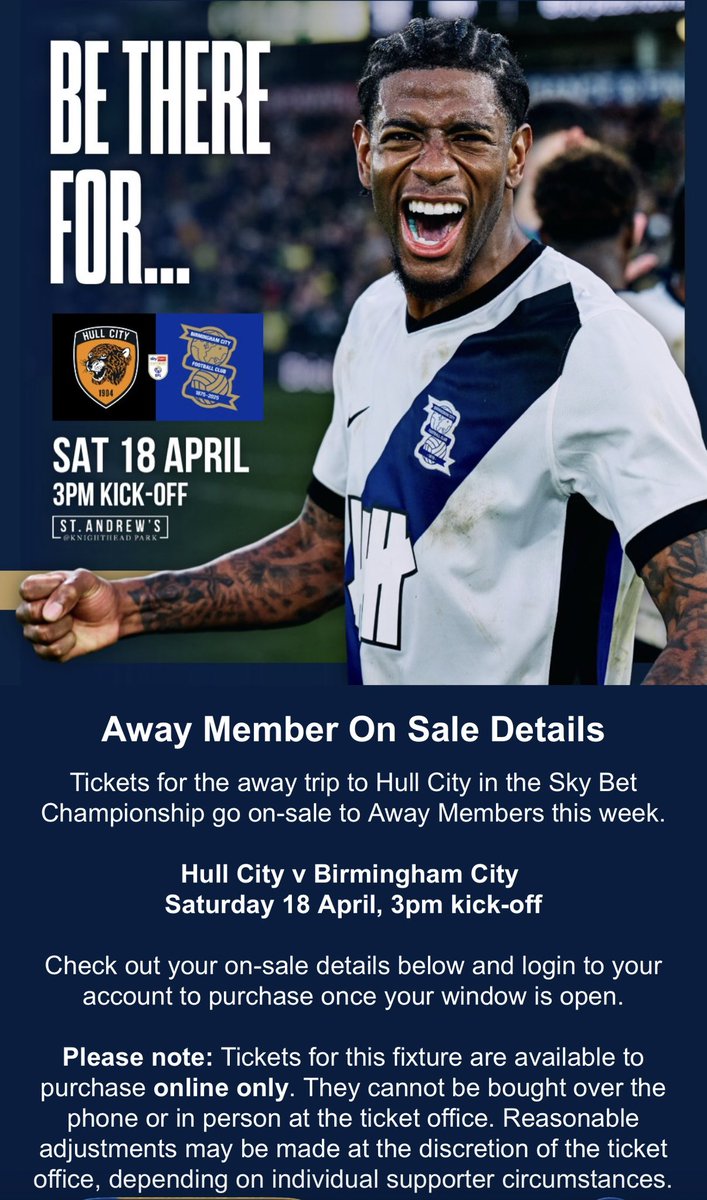 Birmingham City FC OSC tweet media