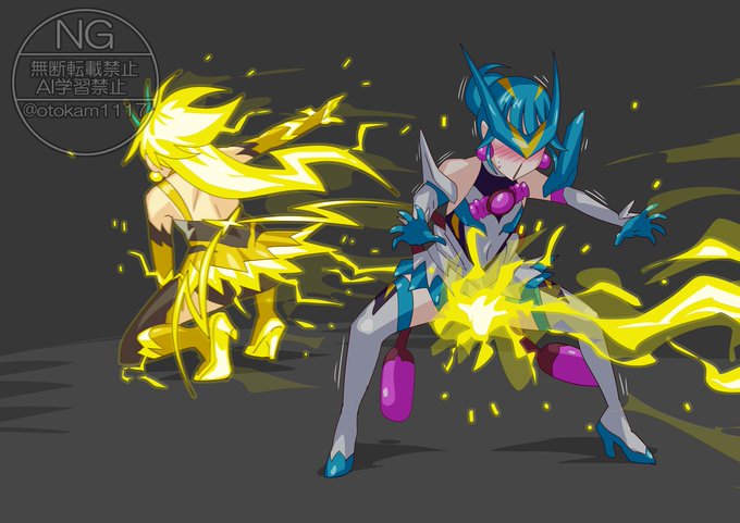 ズドーン #キュアライダー #ライダー少女