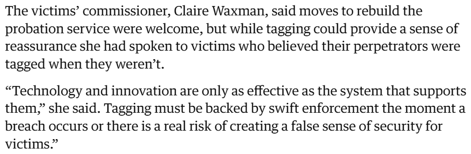 Victims' Commissioner for England & Wales tweet media