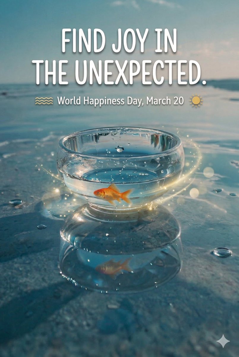World Happiness Day is on March 20th!

Remember to share joys, because happiness is a ripple effect!