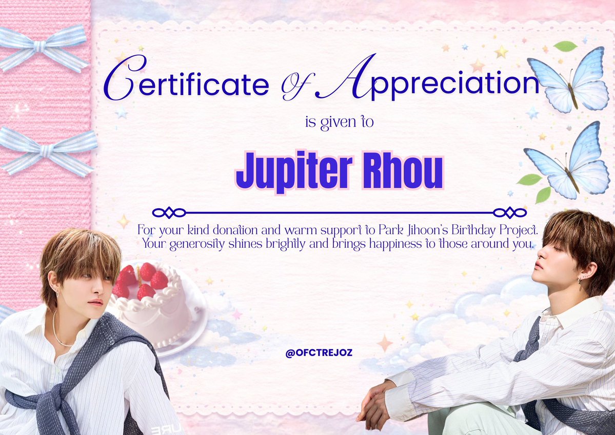 TREJOZ ! #LuckiestforJihoon 🍀 tweet media