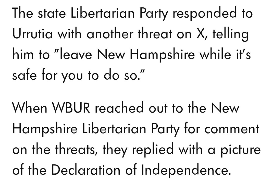 Libertarian Party NH 🦔 tweet media