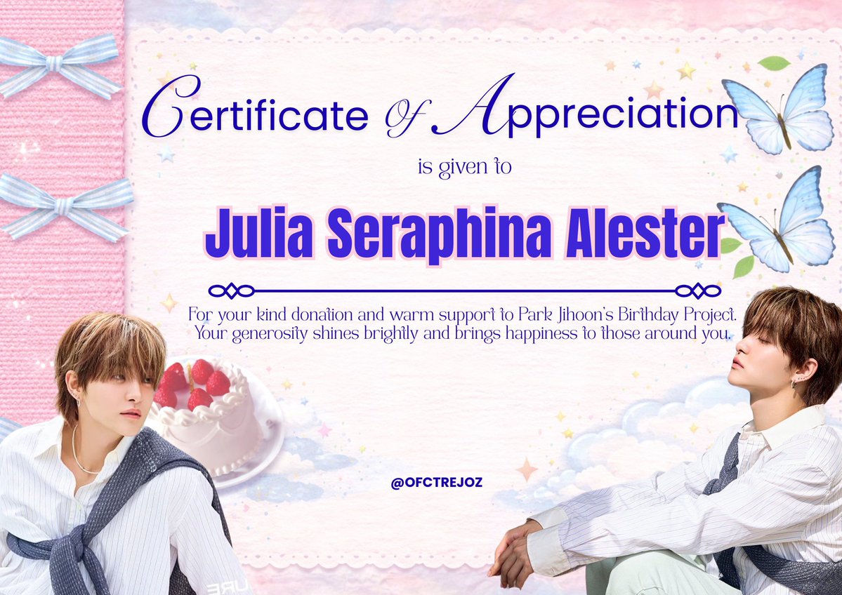 TREJOZ ! #LuckiestforJihoon 🍀 tweet media