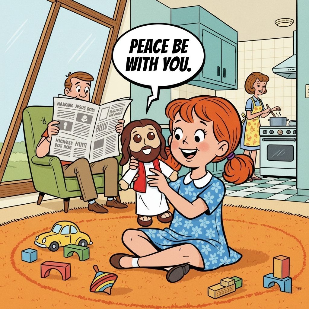 Talking Jesus Doll tweet media