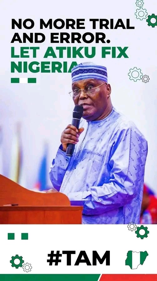 The Atiku Movement (TAM) tweet media