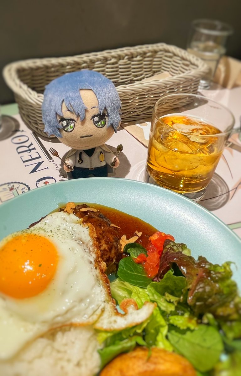 ビストロネロ行ってきた〜
コースターはズ。誕生日同じだから来てくれたのかな？？😊