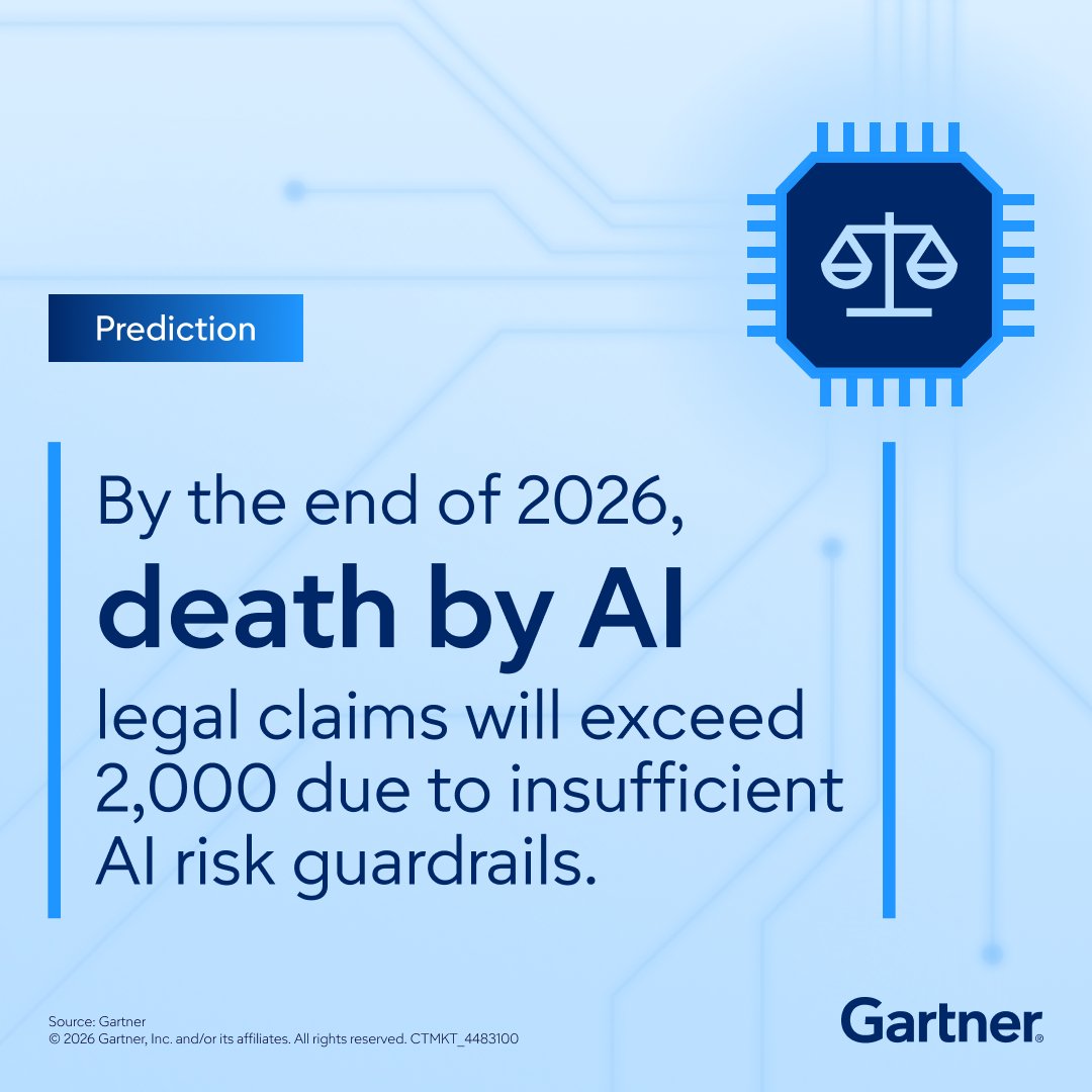 OliverHanisch's tweet photo. AI models whose decision-making processes are opaque or difficult to interpret can misfire, especially in high-stakes sectors like healthcare, finance and public safety. 

Discover Gartner’s strategic predictions for 2026 and beyond: https://t.co/8jQReynlY9 https://t.co/FWWpbWXmKC