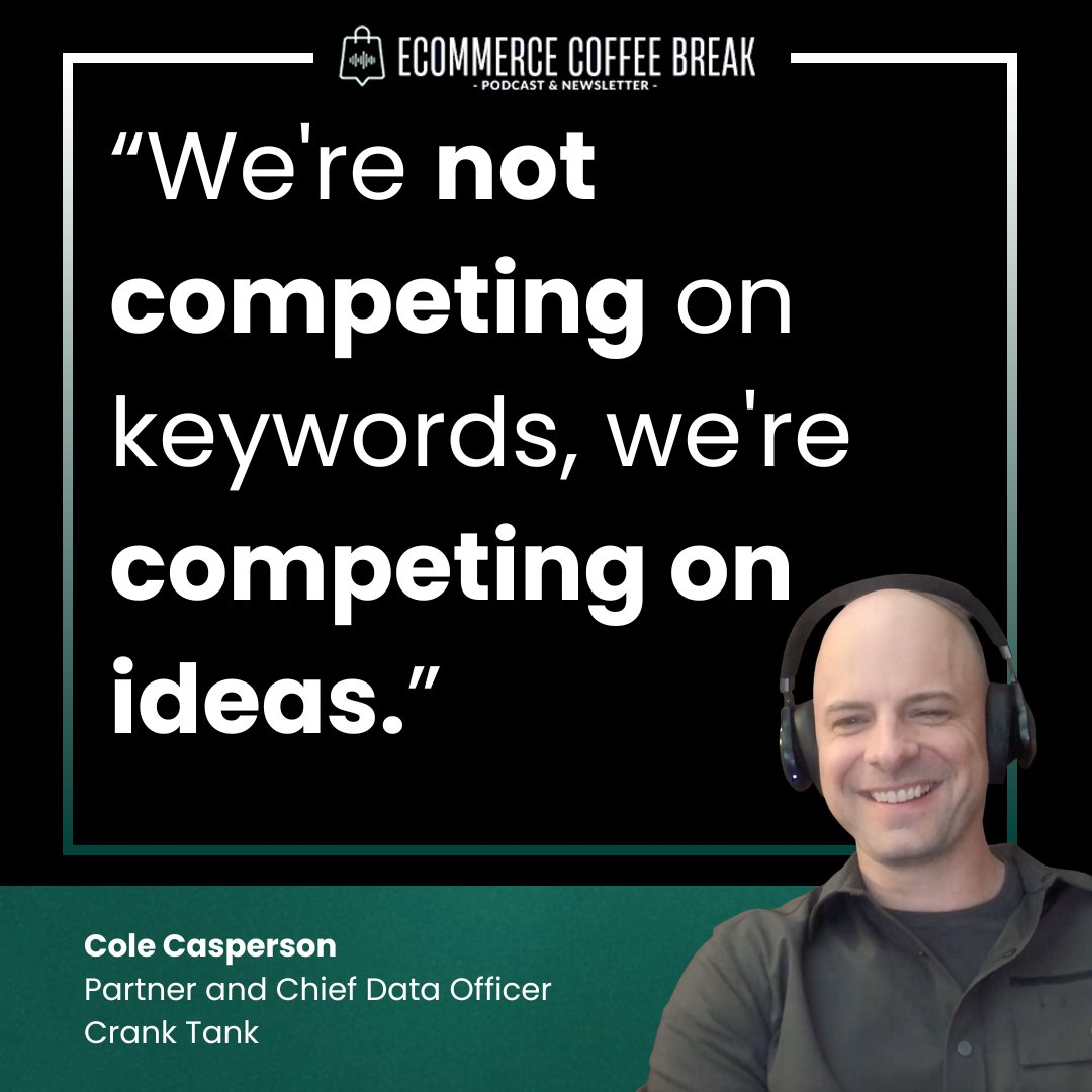 Ecommerce Coffee Break Podcast tweet media