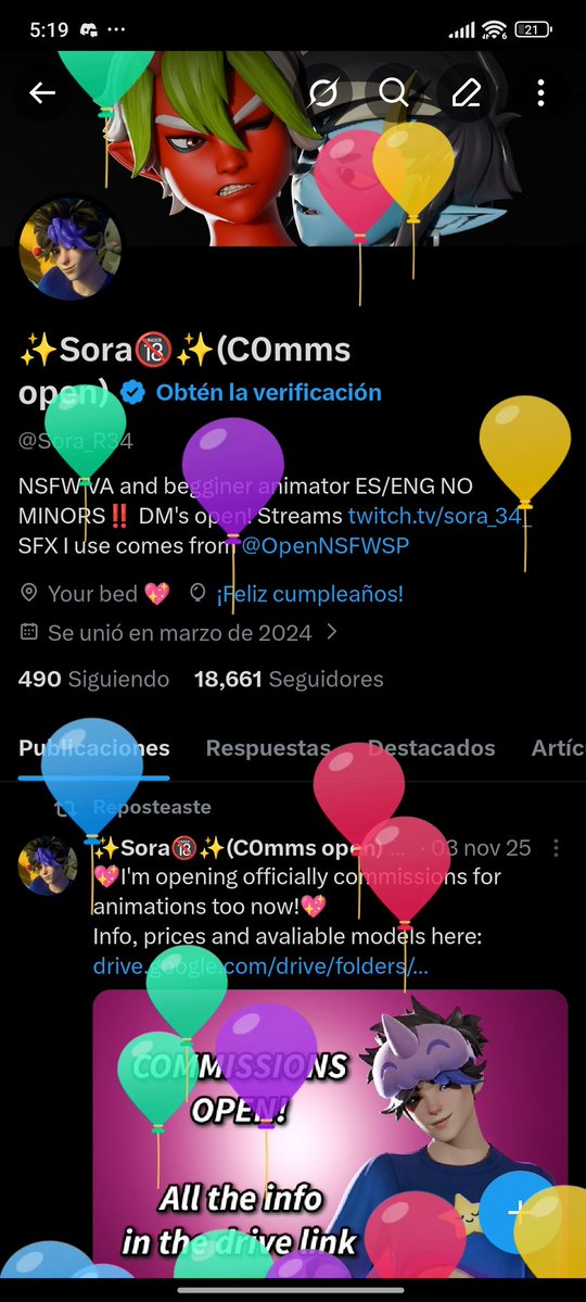 ✨Sora🔞✨(C0mms open) tweet media