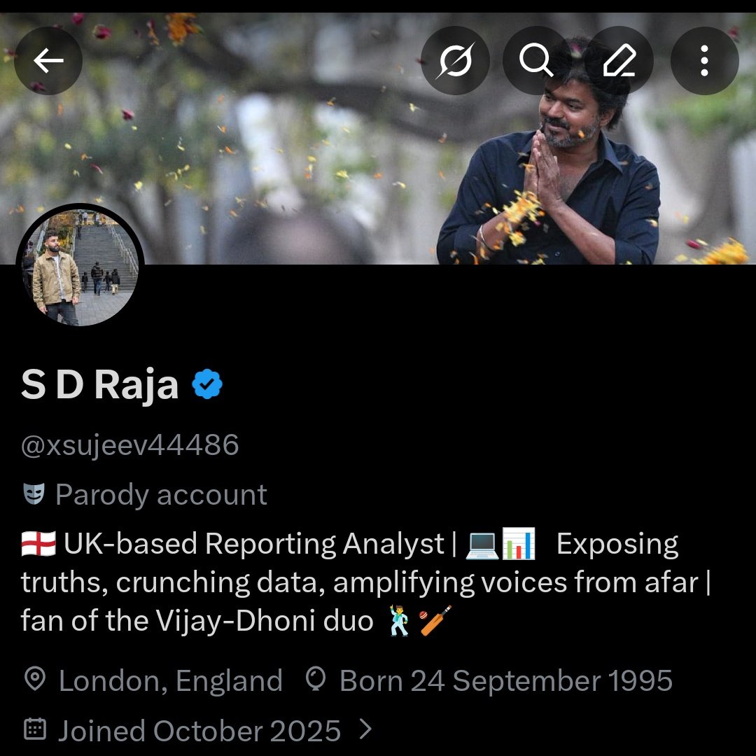 S D Raja - Returns tweet media