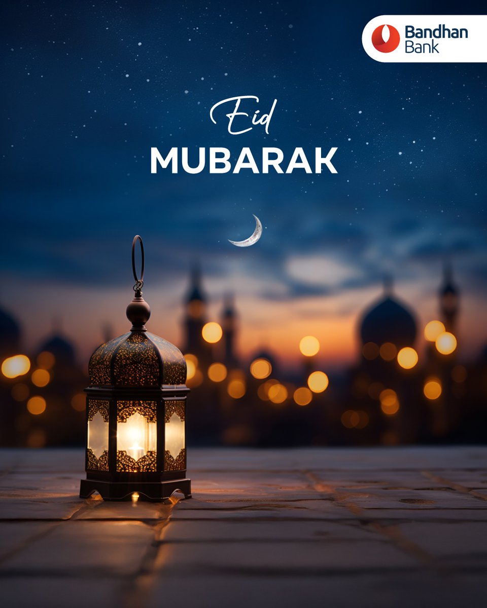 Celebrating the spirit of togetherness and the blessing of good fortune. May your home be filled with joy and your life with abundance this Eid.

#EidMubarak #BandhanBank