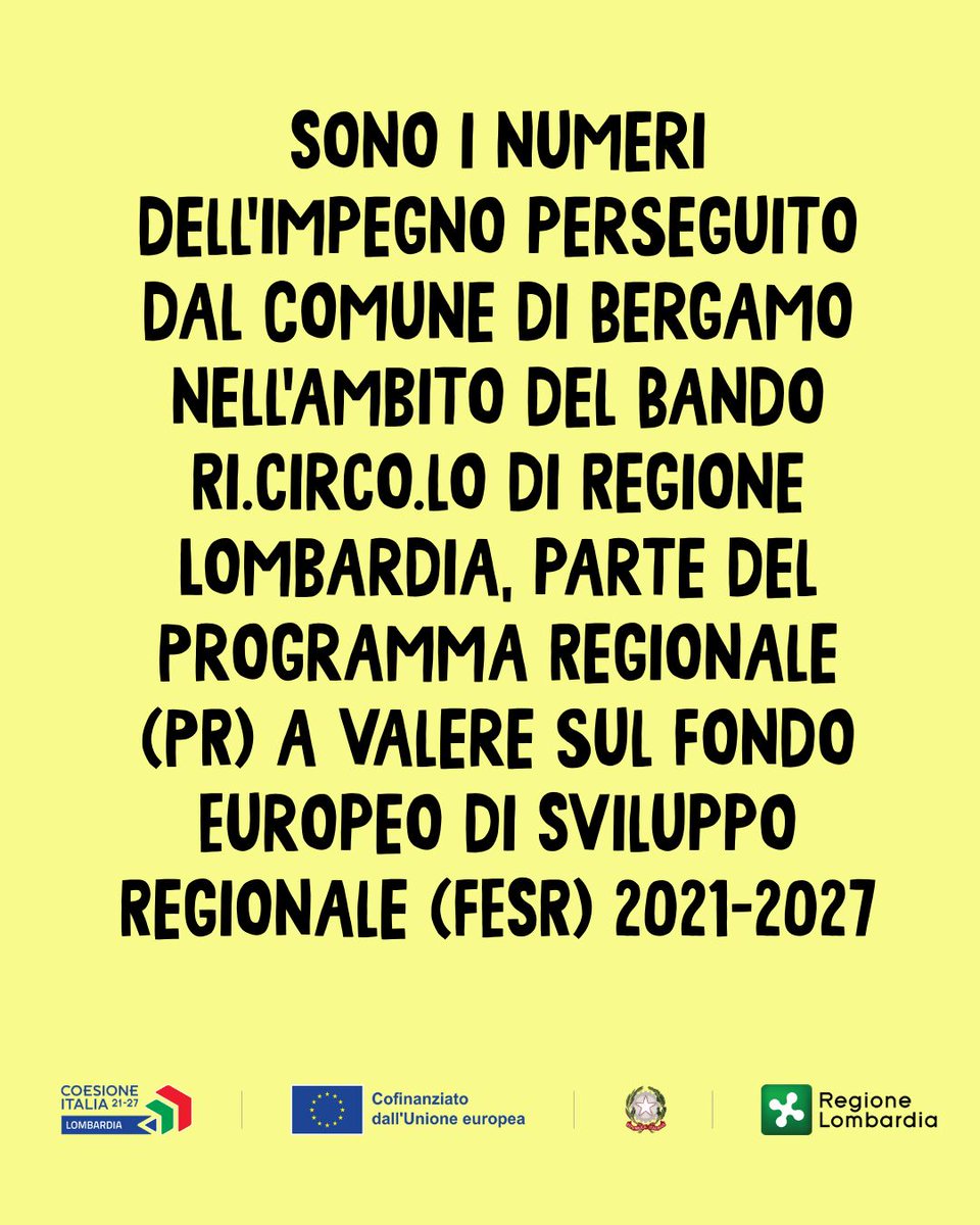foodpolicybg's tweet photo. Con il bando Ri.circo.lo. di @RegLombardia , Programma Regionale (PR) a valere sul Fondo Europeo di Sviluppo Regionale (FESR) 2021-2027, il @ComunediBergamo potenzia i Food Hub: meno sprechi, più sostegno. Con Associazione di Volontariato Mt 25 e Cooperativa Sociale Namasté. https://t.co/8OA1VHwFwd